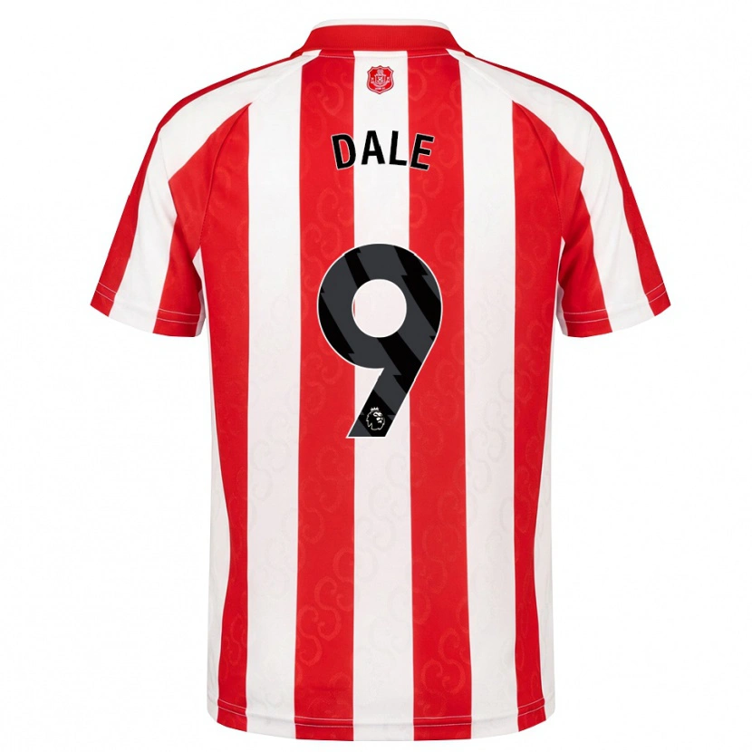 Danxen Heren Eleanor Dale #9 Rood Wit Zwart Thuisshirt Thuistenue 2026/27 T-Shirt België