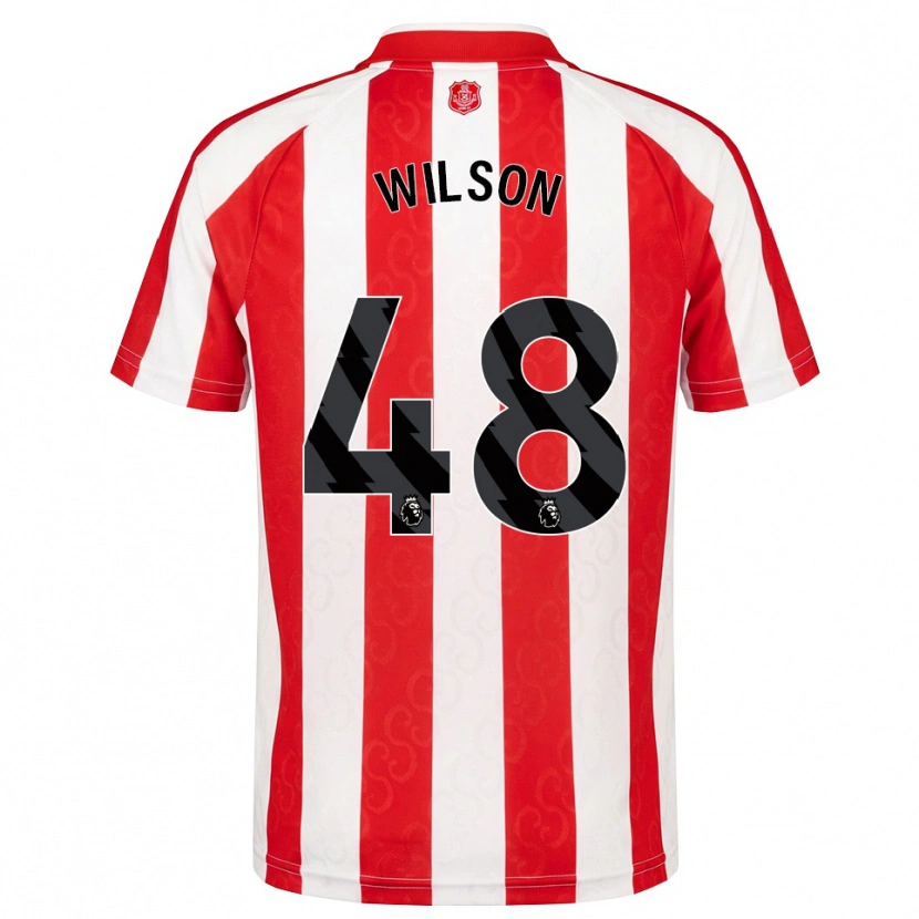 Danxen Heren Callum Wilson #48 Rood Wit Zwart Thuisshirt Thuistenue 2026/27 T-Shirt België