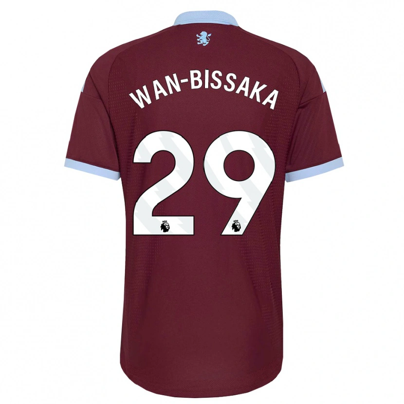 Danxen Heren Aaron Wan-Bissaka #29 Korenbloemblauw Bordeaux Thuisshirt Thuistenue 2026/27 T-Shirt België