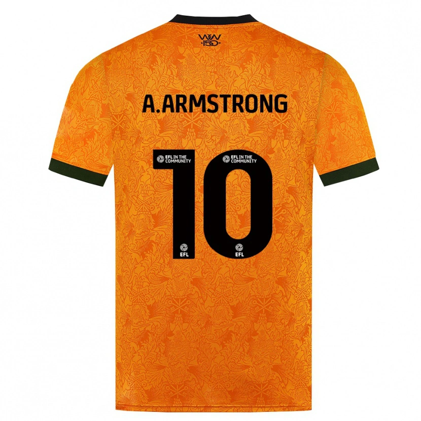 Danxen Heren Adam Armstrong #10 Oranje Zwart Thuisshirt Thuistenue 2026/27 T-Shirt België