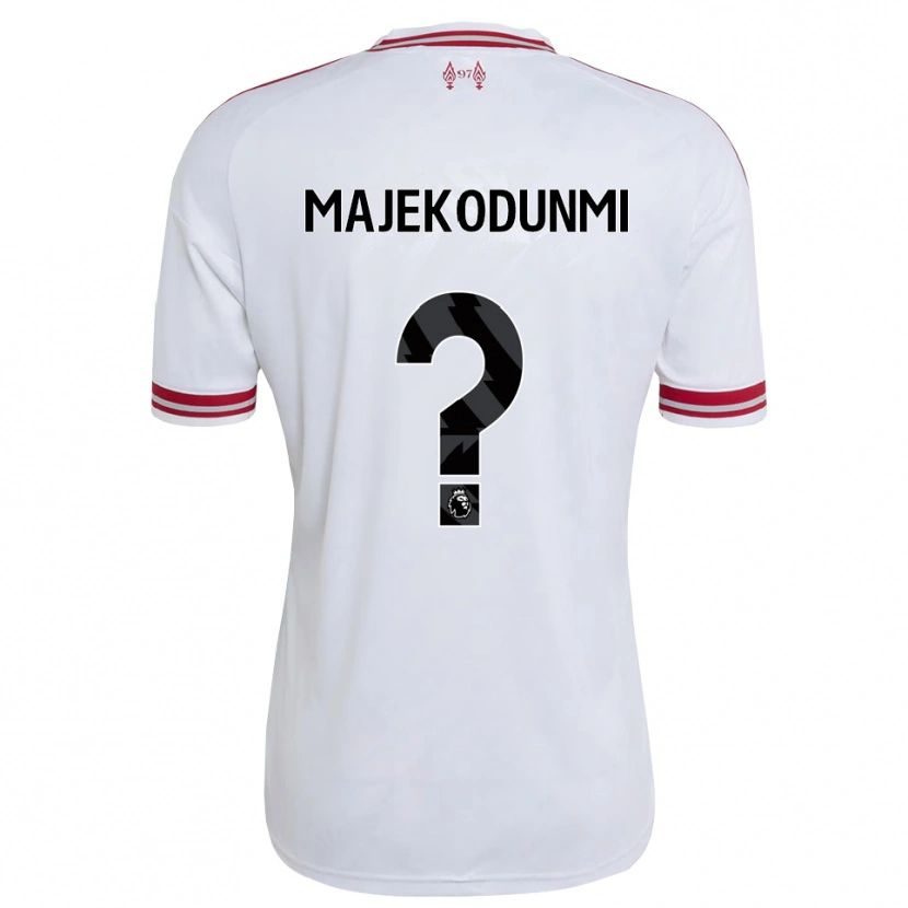 Danxen Heren Daniel Majekodunmi #0 Rood Wit Uitshirt Uittenue 2026/27 T-Shirt België