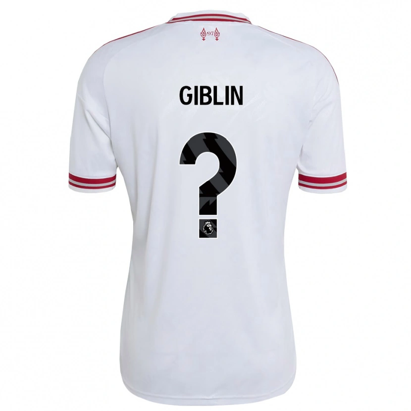 Danxen Heren Nathan Giblin #0 Rood Wit Uitshirt Uittenue 2026/27 T-Shirt België