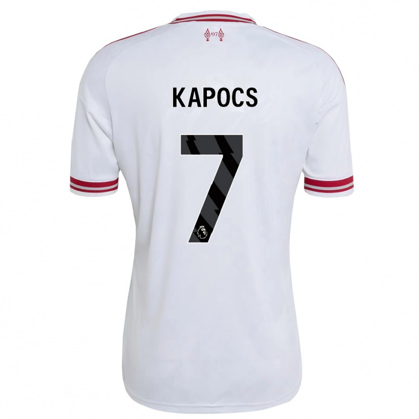 Danxen Heren Cornelia Kapocs #7 Rood Wit Uitshirt Uittenue 2026/27 T-Shirt België