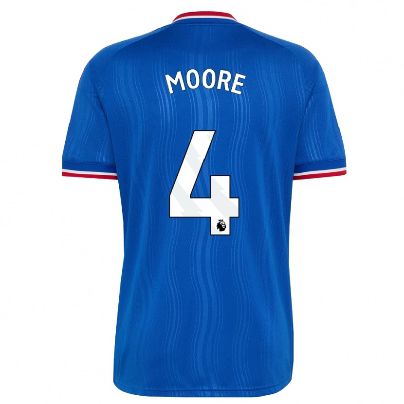 Danxen Heren Jade Moore #4 Blauw Wit Rood Uitshirt Uittenue 2026/27 T-Shirt België