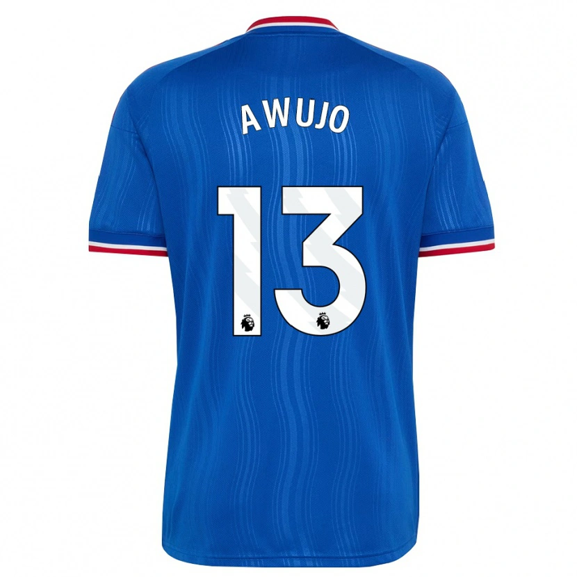 Danxen Heren Simi Awujo #13 Blauw Wit Rood Uitshirt Uittenue 2026/27 T-Shirt België