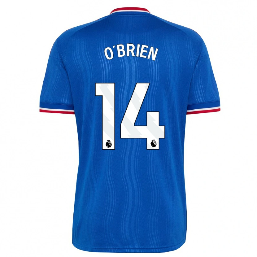 Danxen Heren Sam O'brien #14 Blauw Wit Rood Uitshirt Uittenue 2026/27 T-Shirt België