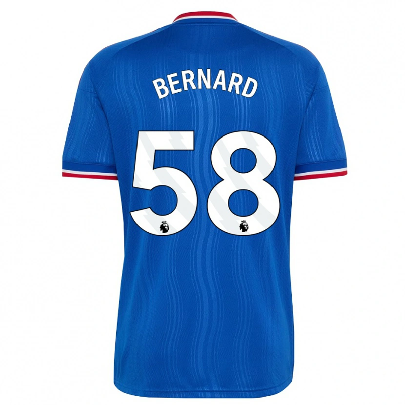 Danxen Heren Bernard #58 Blauw Wit Rood Uitshirt Uittenue 2026/27 T-Shirt België
