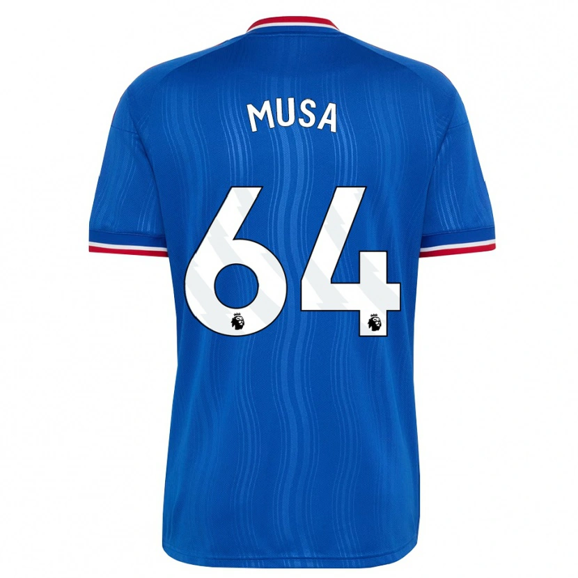Danxen Heren Victor Musa #64 Blauw Wit Rood Uitshirt Uittenue 2026/27 T-Shirt België