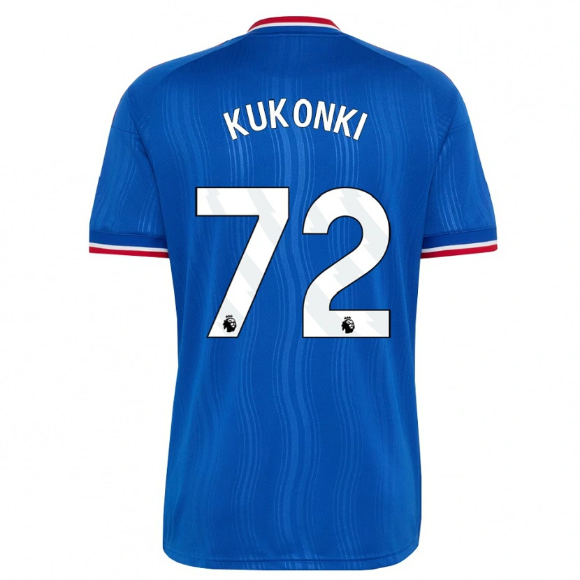 Danxen Heren Godwill Kukonki #72 Blauw Wit Rood Uitshirt Uittenue 2026/27 T-Shirt België