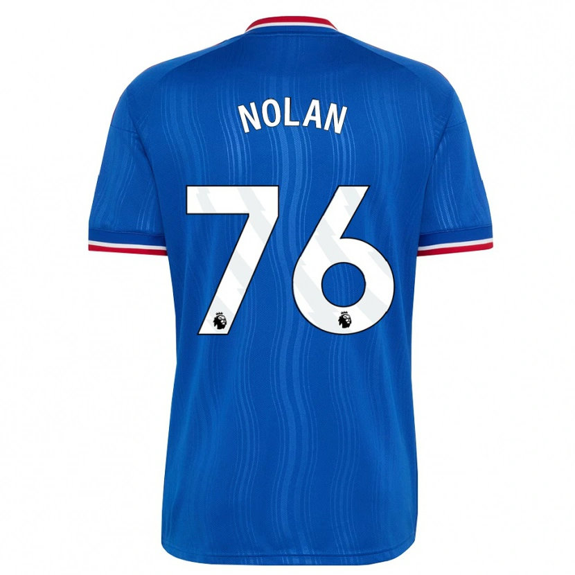 Danxen Heren James Nolan #76 Blauw Wit Rood Uitshirt Uittenue 2026/27 T-Shirt België
