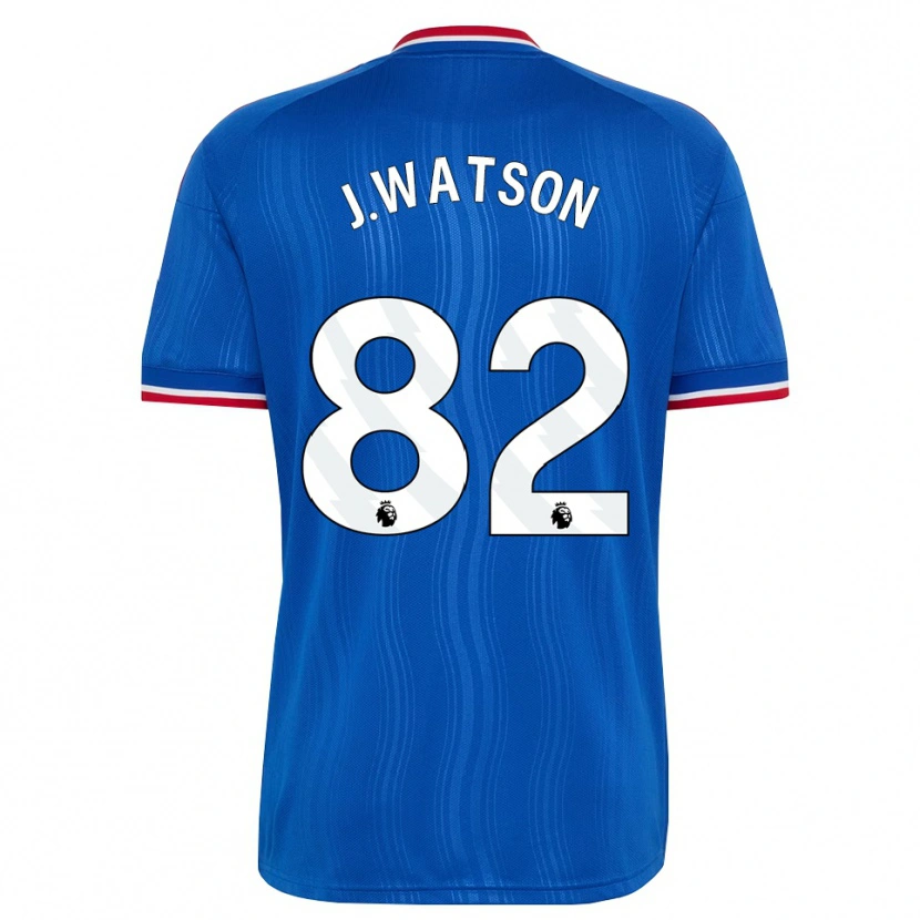Danxen Heren Jacob Watson #82 Blauw Wit Rood Uitshirt Uittenue 2026/27 T-Shirt België