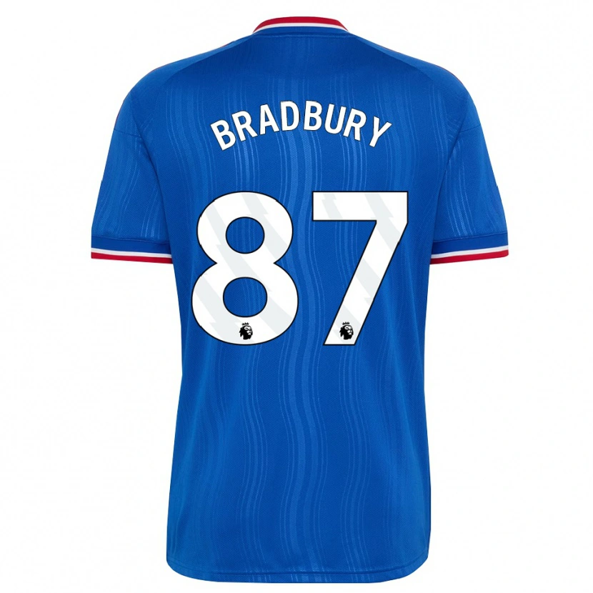 Danxen Heren Louie Bradbury #87 Blauw Wit Rood Uitshirt Uittenue 2026/27 T-Shirt België