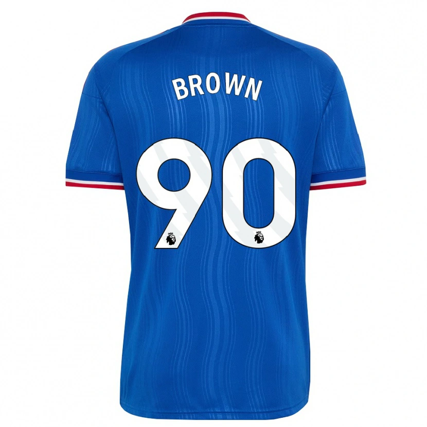 Danxen Heren Nathaniel-Junior Brown #90 Blauw Wit Rood Uitshirt Uittenue 2026/27 T-Shirt België