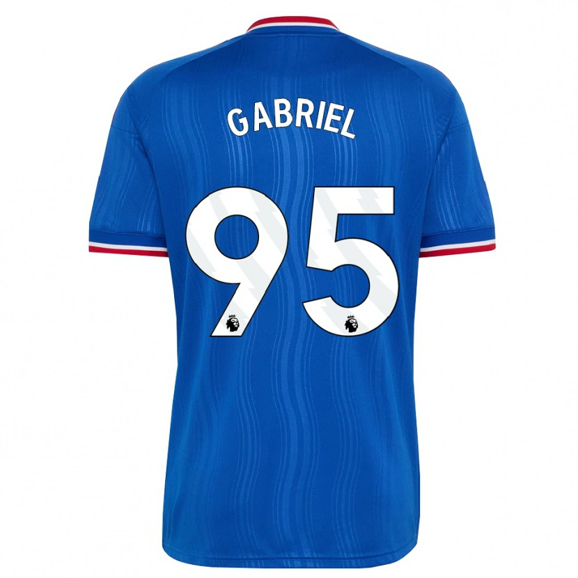 Danxen Heren Jj Gabriel #95 Blauw Wit Rood Uitshirt Uittenue 2026/27 T-Shirt België