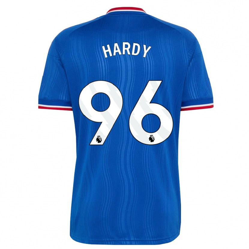 Danxen Heren Charlie Hardy #96 Blauw Wit Rood Uitshirt Uittenue 2026/27 T-Shirt België