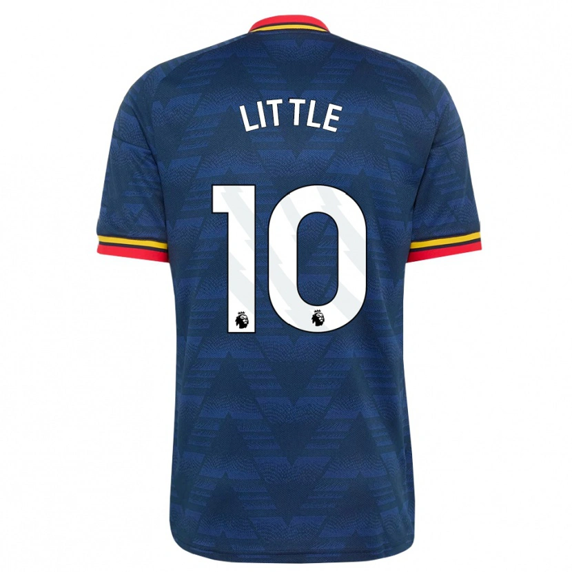 Danxen Heren Kim Little #10 Middernachtblauw Geel Rood Uitshirt Uittenue 2026/27 T-Shirt België