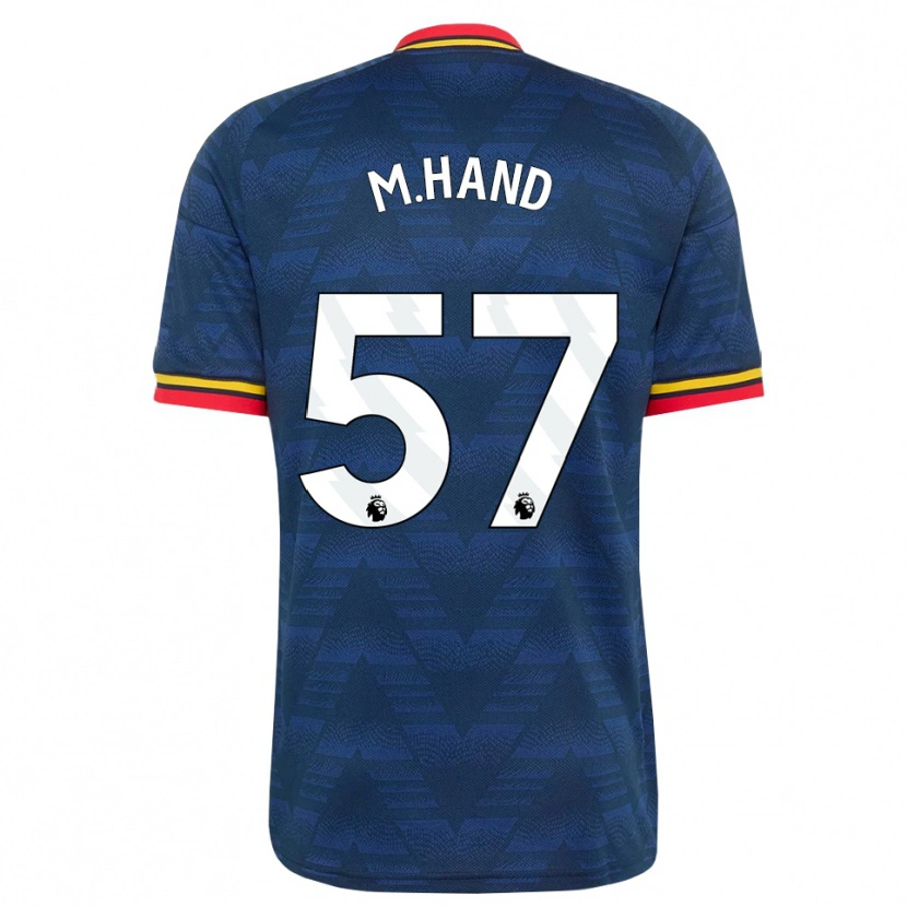 Danxen Heren Ismail Oulad M'hand #57 Middernachtblauw Geel Rood Uitshirt Uittenue 2026/27 T-Shirt België