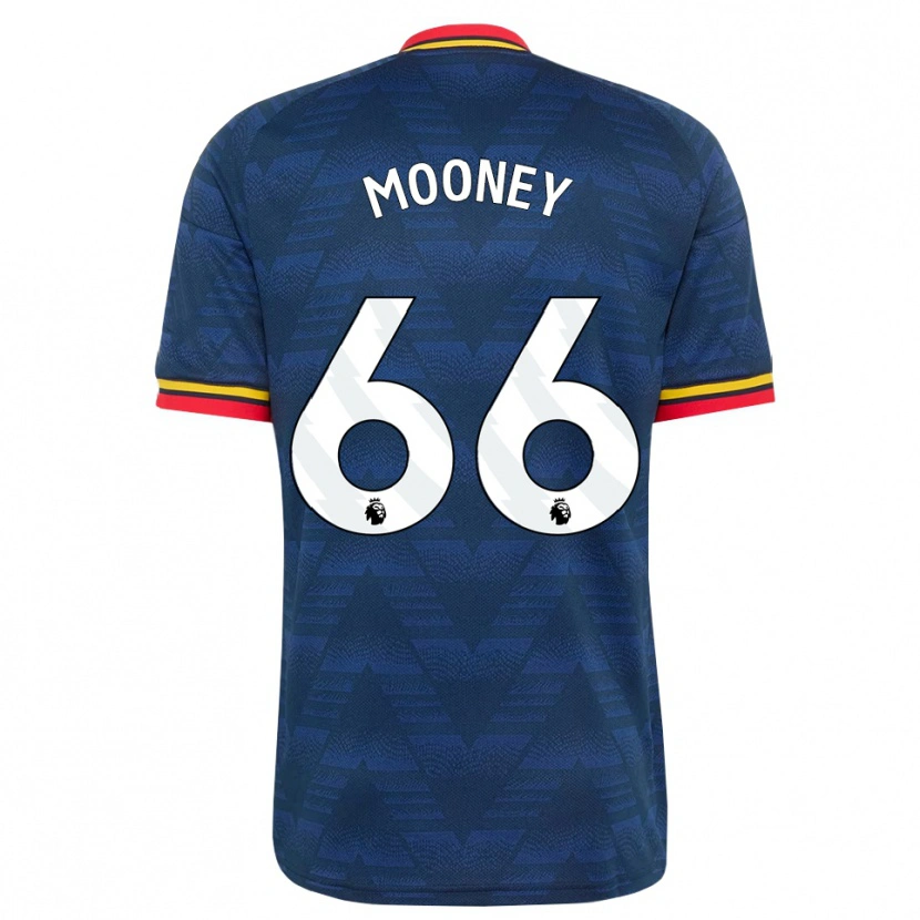 Danxen Heren Evan Mooney #66 Middernachtblauw Geel Rood Uitshirt Uittenue 2026/27 T-Shirt België