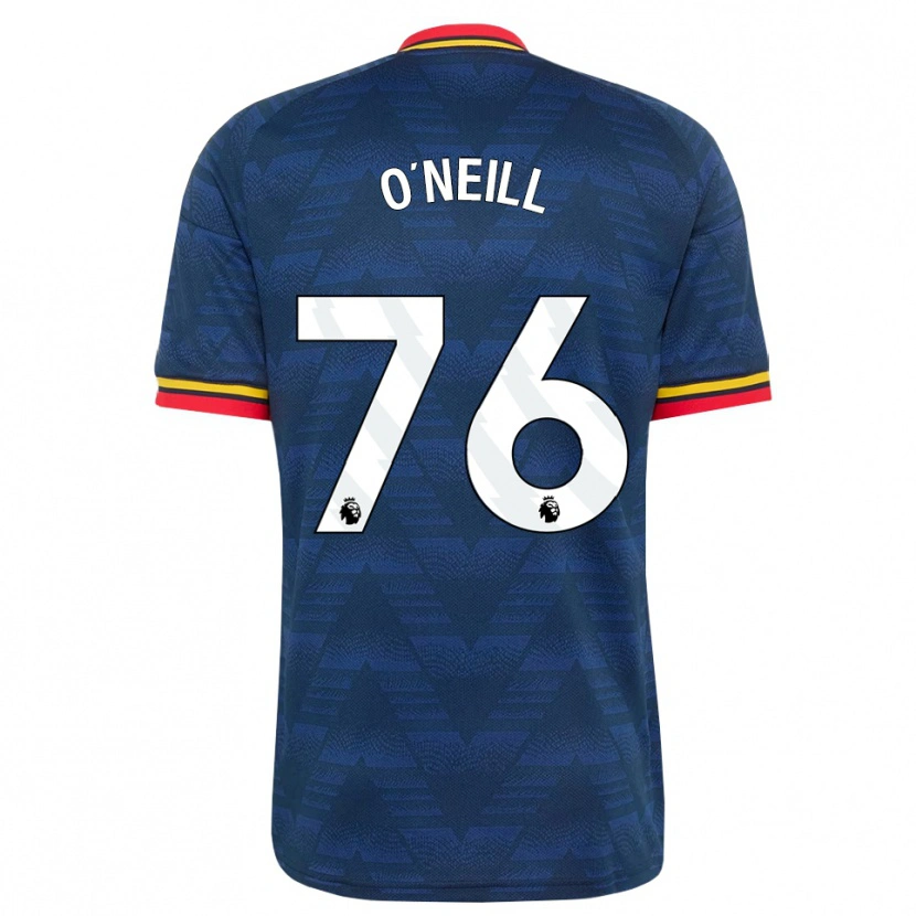 Danxen Heren Ceadach O'neill #76 Middernachtblauw Geel Rood Uitshirt Uittenue 2026/27 T-Shirt België