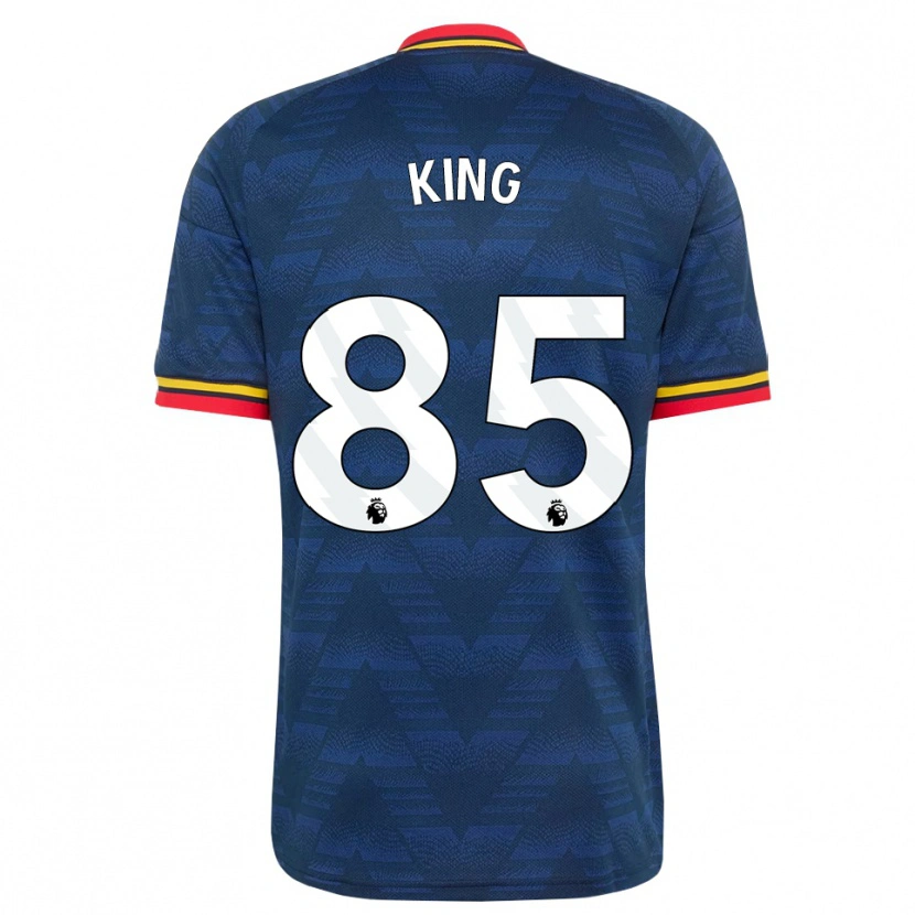 Danxen Heren Josiah King #85 Middernachtblauw Geel Rood Uitshirt Uittenue 2026/27 T-Shirt België