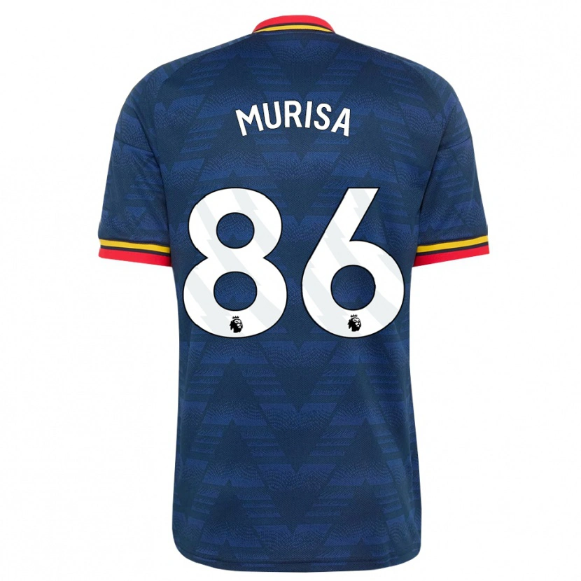 Danxen Heren Teshaun Murisa #86 Middernachtblauw Geel Rood Uitshirt Uittenue 2026/27 T-Shirt België
