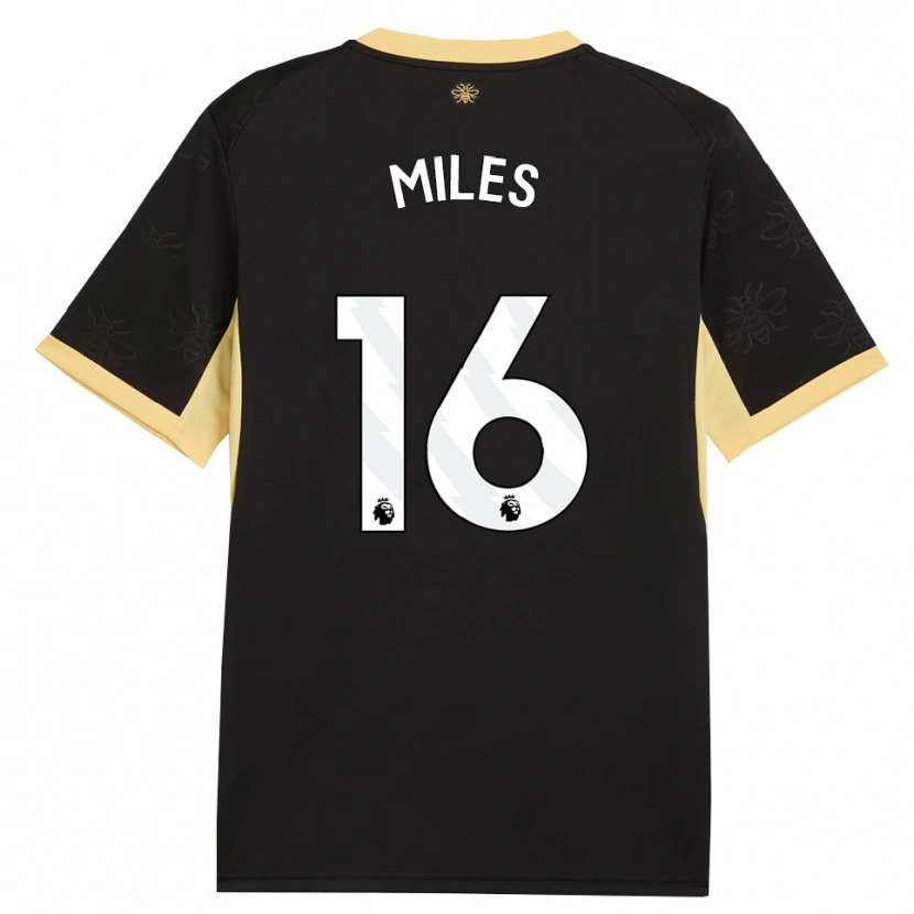 Danxen Heren Harrison Miles #16 Zwart Geel Uitshirt Uittenue 2026/27 T-Shirt België