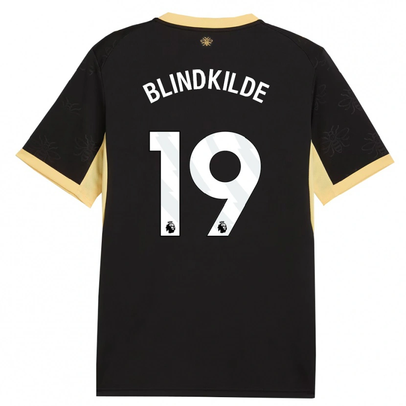 Danxen Heren Laura Blindkilde Brown #19 Zwart Geel Uitshirt Uittenue 2026/27 T-Shirt België