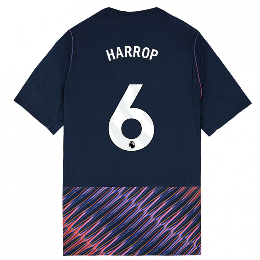 Danxen Heren Kerys Harrop #6 Koninklijk Blauw Wit Uitshirt Uittenue 2026/27 T-Shirt België