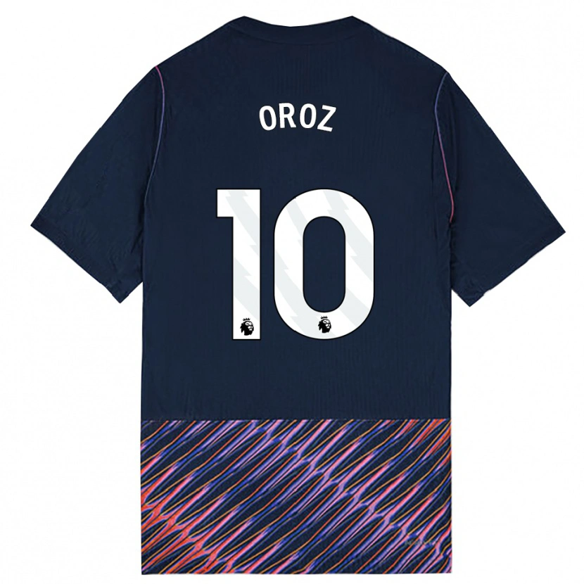 Danxen Heren Maite Oroz #10 Koninklijk Blauw Wit Uitshirt Uittenue 2026/27 T-Shirt België