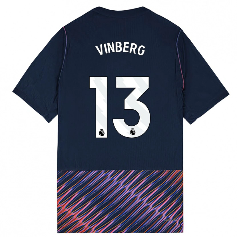 Danxen Heren Matilda Vinberg #13 Koninklijk Blauw Wit Uitshirt Uittenue 2026/27 T-Shirt België