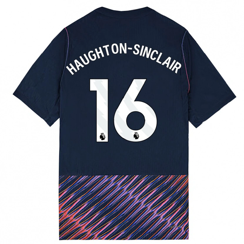 Danxen Heren Ashiah Haughton-Sinclair #16 Koninklijk Blauw Wit Uitshirt Uittenue 2026/27 T-Shirt België