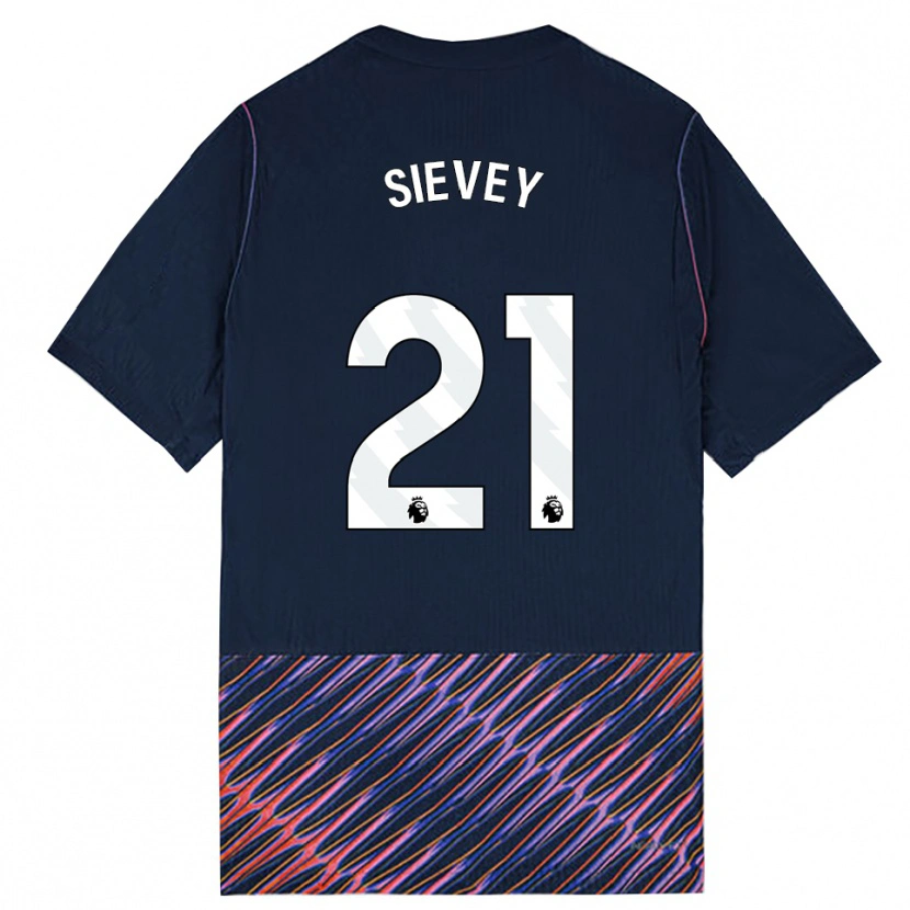 Danxen Heren Max Sievey #21 Koninklijk Blauw Wit Uitshirt Uittenue 2026/27 T-Shirt België