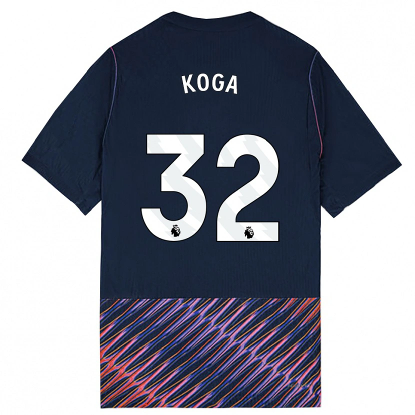 Danxen Heren Tōko Koga #32 Koninklijk Blauw Wit Uitshirt Uittenue 2026/27 T-Shirt België