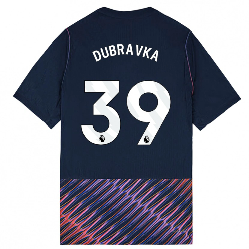 Danxen Heren Martin Dúbravka #39 Koninklijk Blauw Wit Uitshirt Uittenue 2026/27 T-Shirt België