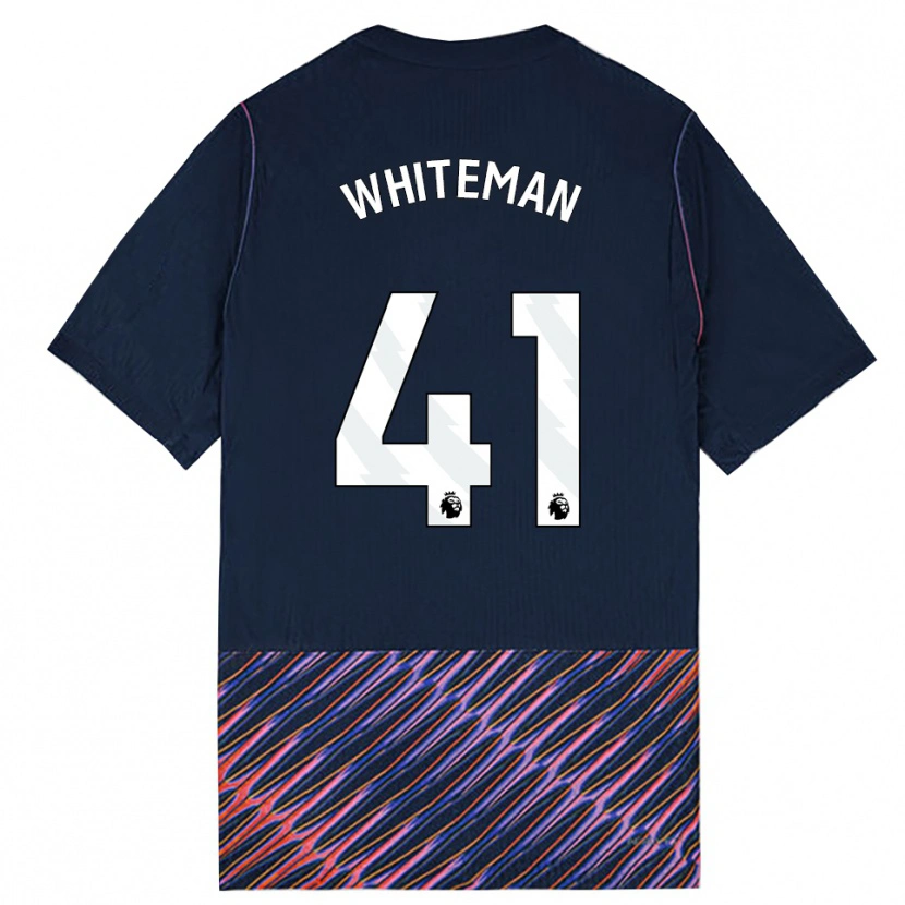 Danxen Heren Alfie Whiteman #41 Koninklijk Blauw Wit Uitshirt Uittenue 2026/27 T-Shirt België