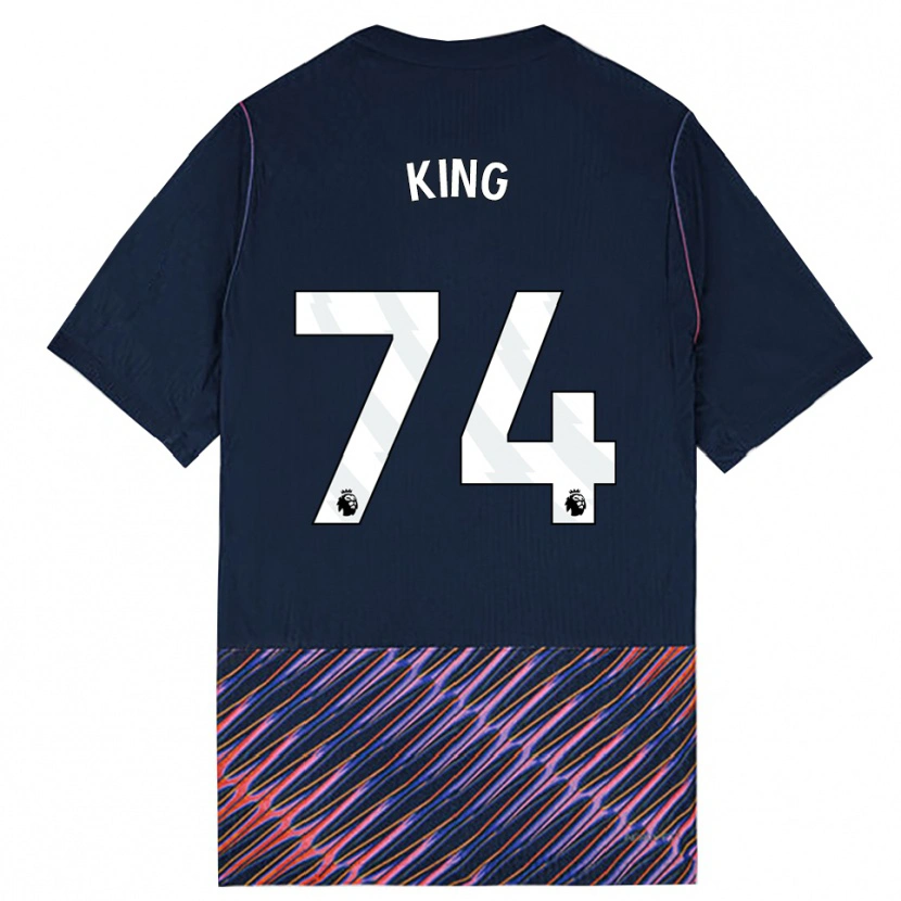 Danxen Heren Maeson King #74 Koninklijk Blauw Wit Uitshirt Uittenue 2026/27 T-Shirt België