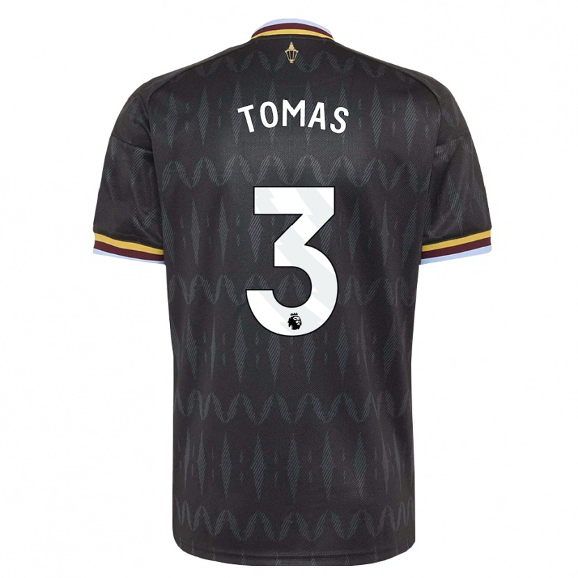 Danxen Heren Paula Tomás #3 Korenbloemblauw Zwart Geel Uitshirt Uittenue 2026/27 T-Shirt België