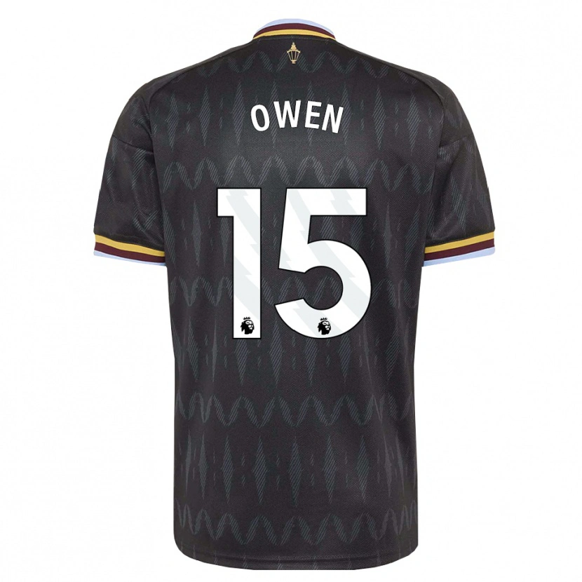 Danxen Heren Curtis Owen #15 Korenbloemblauw Zwart Geel Uitshirt Uittenue 2026/27 T-Shirt België