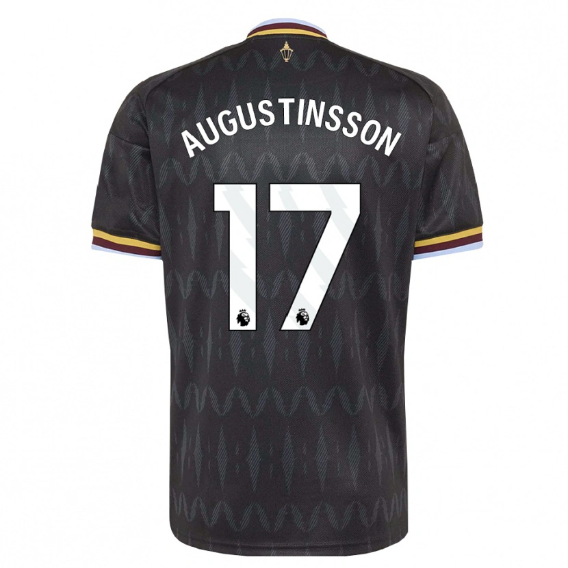 Danxen Heren Ludwig Augustinsson #17 Korenbloemblauw Zwart Geel Uitshirt Uittenue 2026/27 T-Shirt België