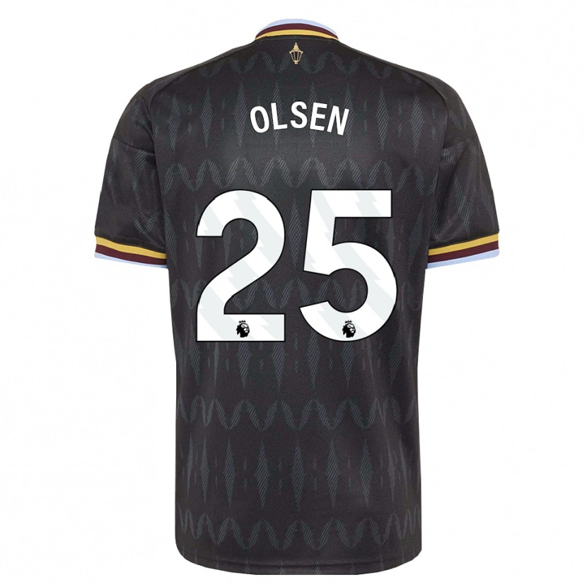 Danxen Heren Robin Olsen #25 Korenbloemblauw Zwart Geel Uitshirt Uittenue 2026/27 T-Shirt België