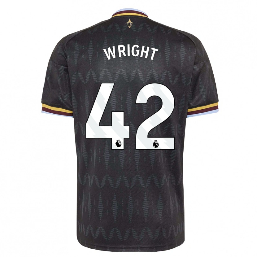 Danxen Heren James Wright #42 Korenbloemblauw Zwart Geel Uitshirt Uittenue 2026/27 T-Shirt België