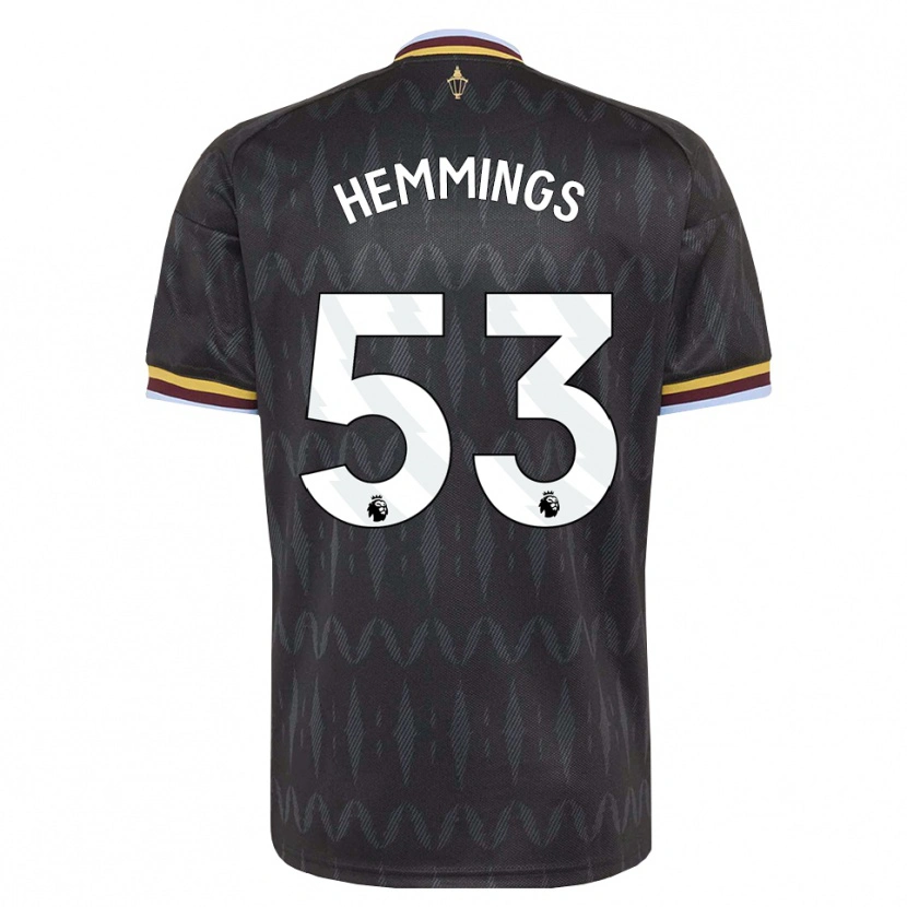 Danxen Heren George Hemmings #53 Korenbloemblauw Zwart Geel Uitshirt Uittenue 2026/27 T-Shirt België