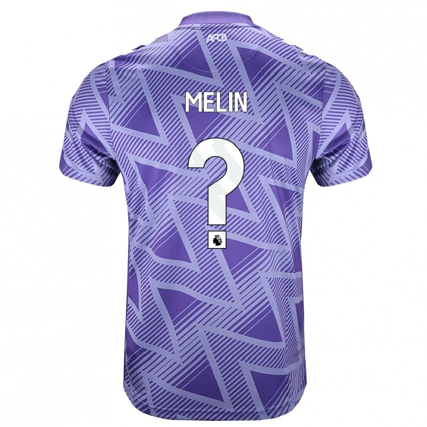 Danxen Heren Zach Melin #0 Licht Violet Rood Wit Uitshirt Uittenue 2026/27 T-Shirt België