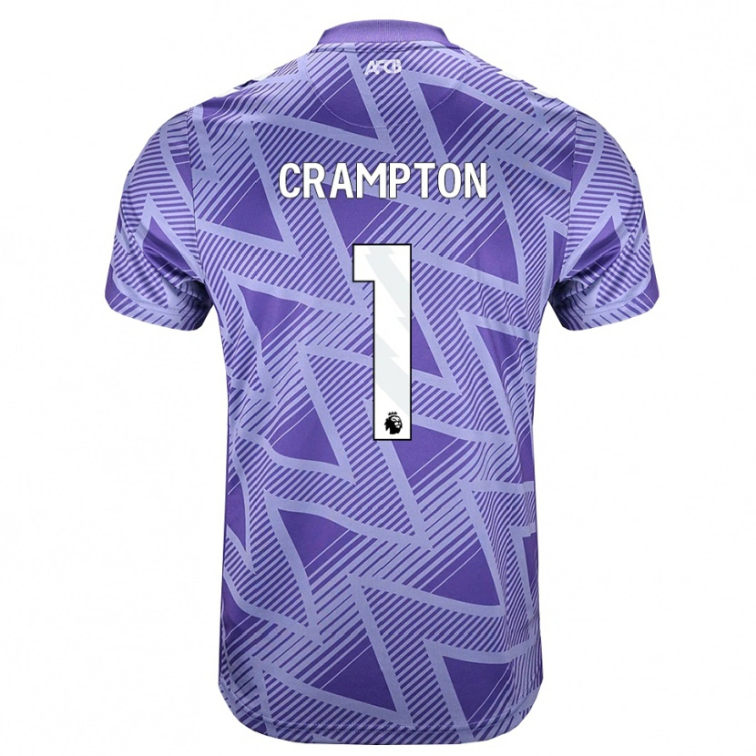 Danxen Heren Kai Crampton #1 Licht Violet Rood Wit Uitshirt Uittenue 2026/27 T-Shirt België