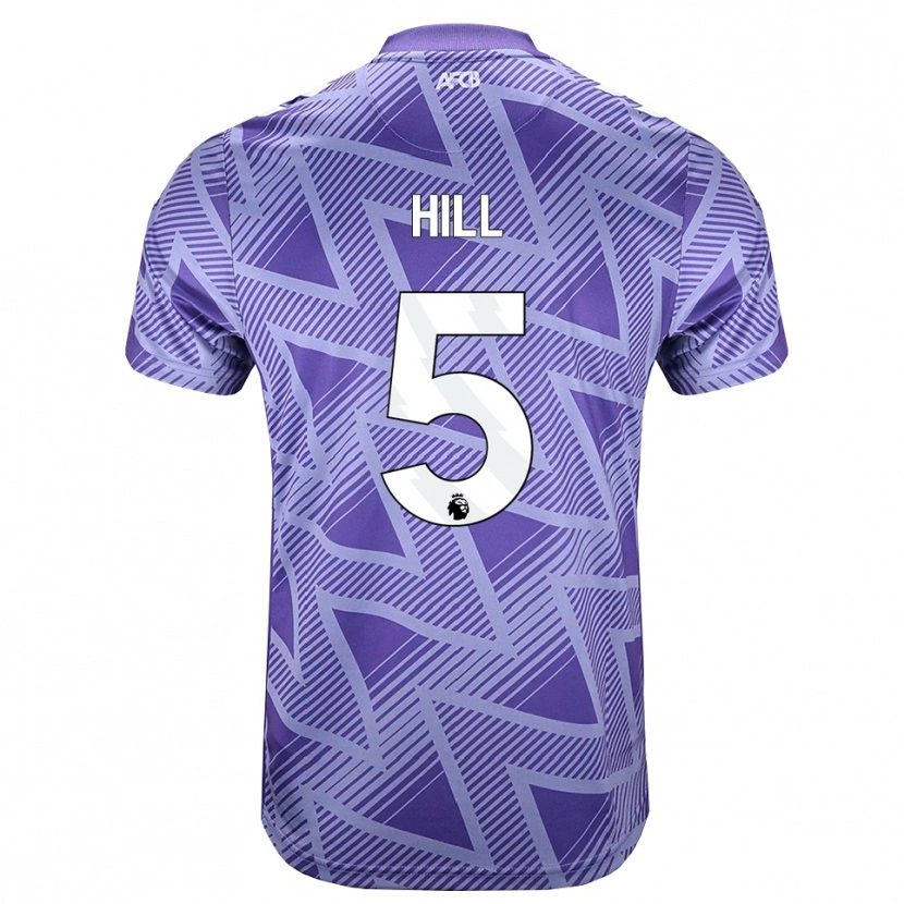 Danxen Heren James Hill #5 Licht Violet Rood Wit Uitshirt Uittenue 2026/27 T-Shirt België