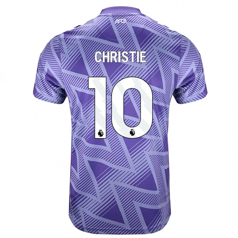 Danxen Heren Ryan Christie #10 Licht Violet Rood Wit Uitshirt Uittenue 2026/27 T-Shirt België