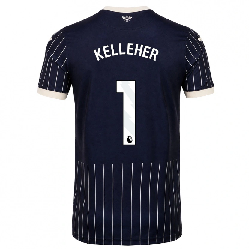 Danxen Heren Caoimhín Kelleher #1 Zwart Wit Uitshirt Uittenue 2026/27 T-Shirt België