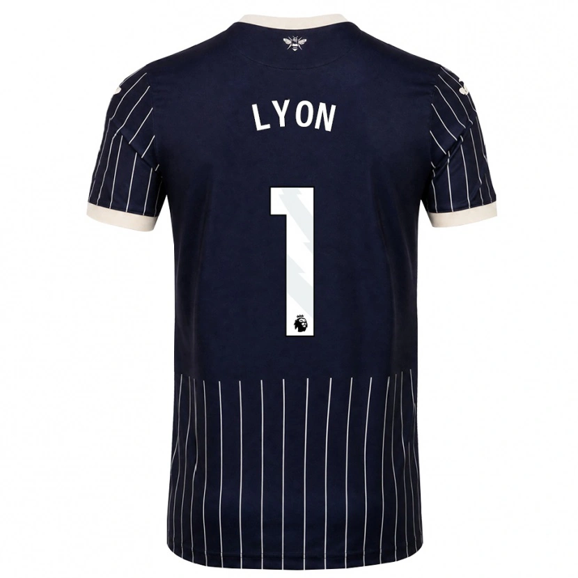 Danxen Heren Felix Lyon #1 Zwart Wit Uitshirt Uittenue 2026/27 T-Shirt België