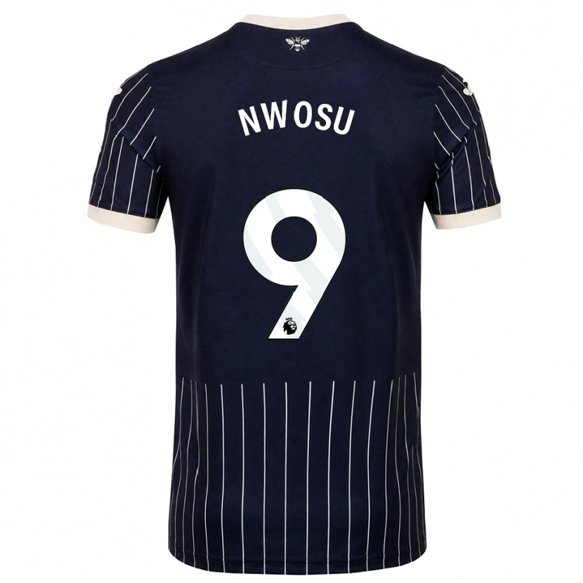 Danxen Heren Jai Nwosu #9 Zwart Wit Uitshirt Uittenue 2026/27 T-Shirt België
