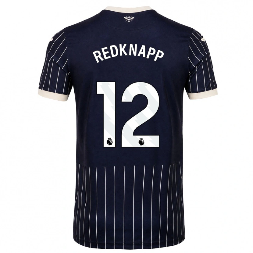 Danxen Heren Beau Redknapp #12 Zwart Wit Uitshirt Uittenue 2026/27 T-Shirt België